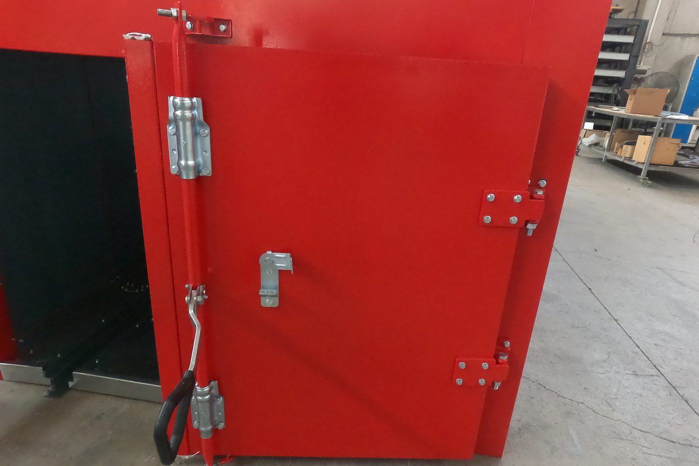 Box-type powder curing oven