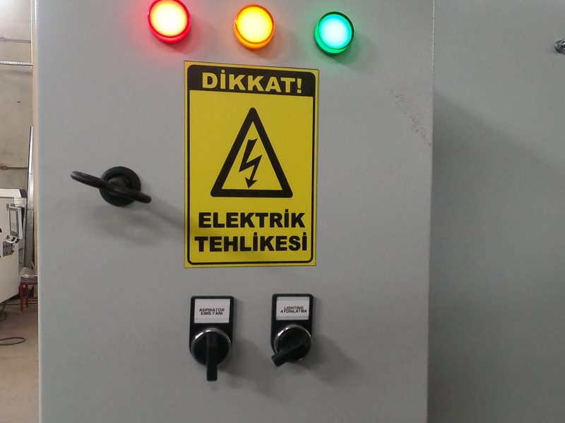 Control panel, digital thermostat