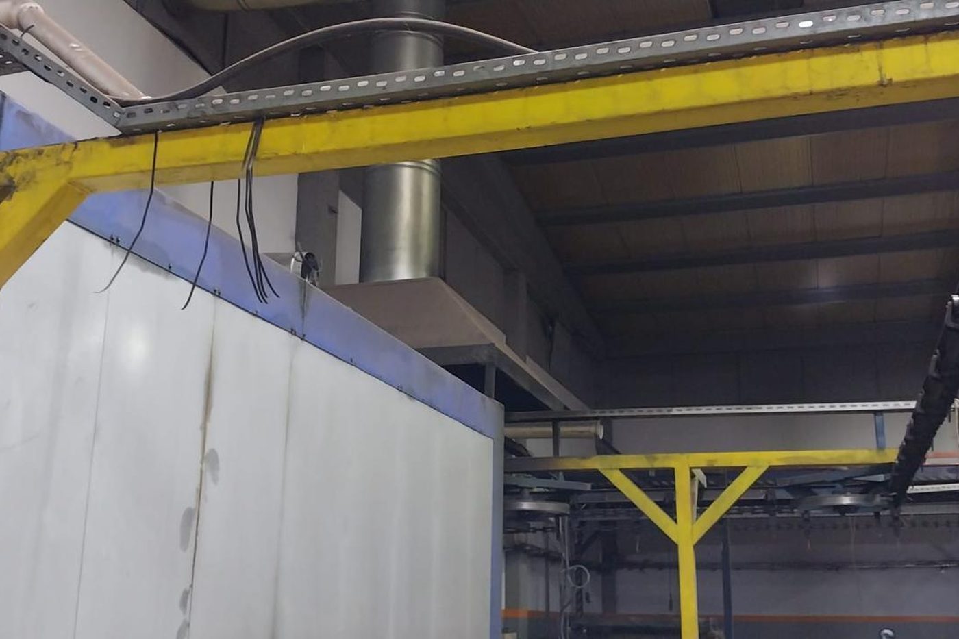 U-turn oven and conveyor line