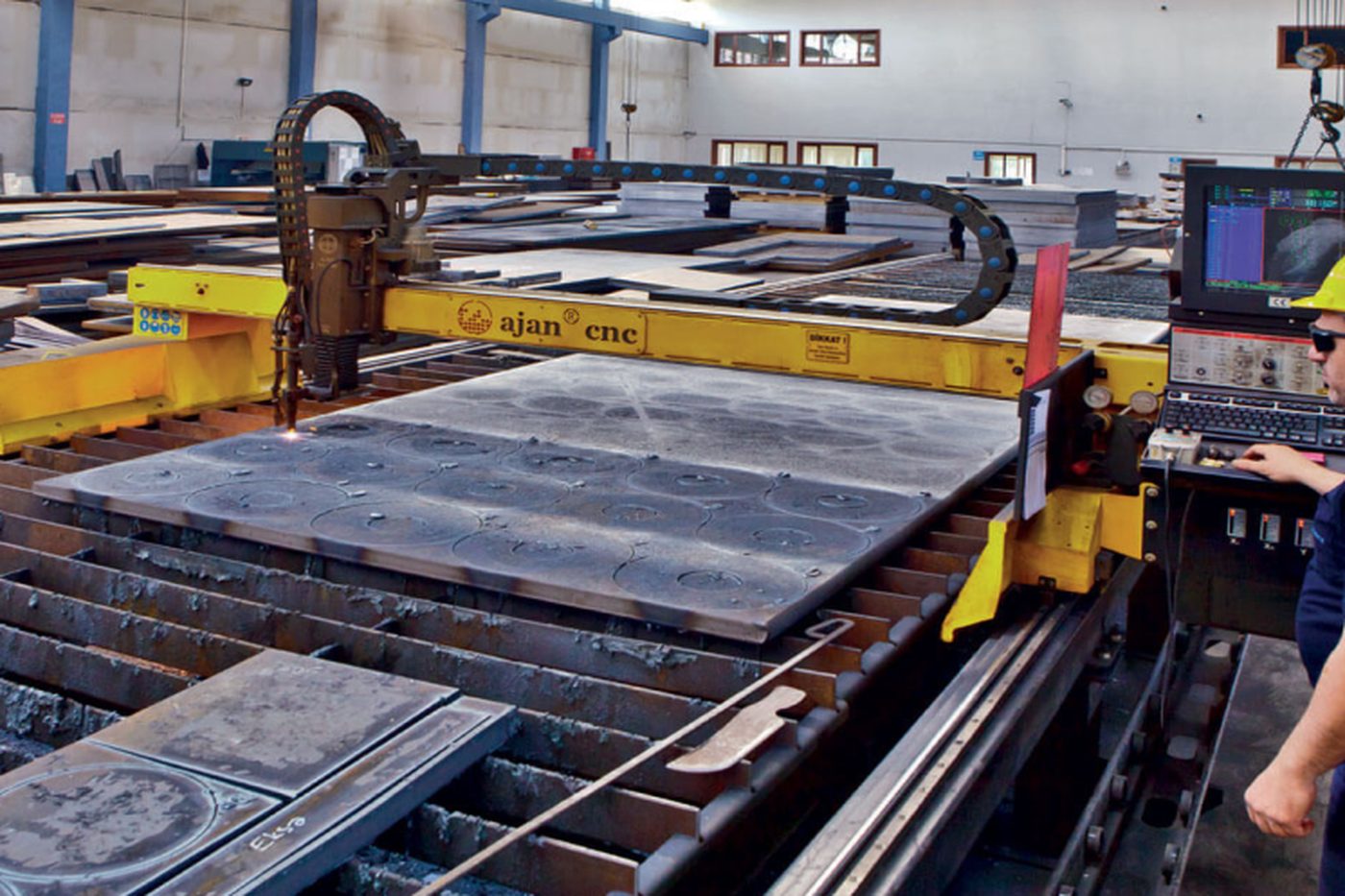 Production floor, welding and assembly